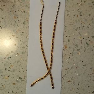 Necklace onyx gold from inheritance